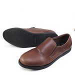 Sauqi Footwear Jager Sepatu slop / slipon Kulit Asli original full up leather