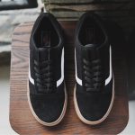 Sepatu vans oldskool black sol gum sneaker