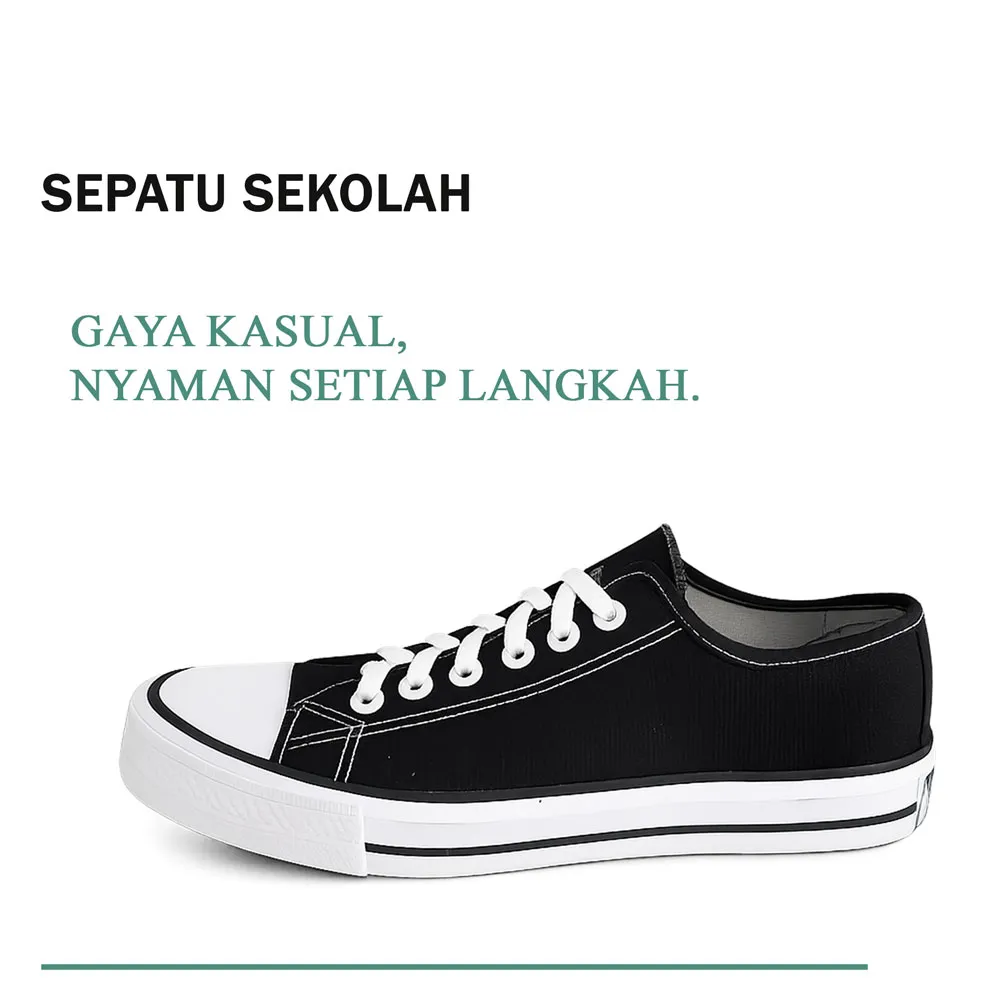 Sepatu sekolah produksi Pengrajin Cibaduyut