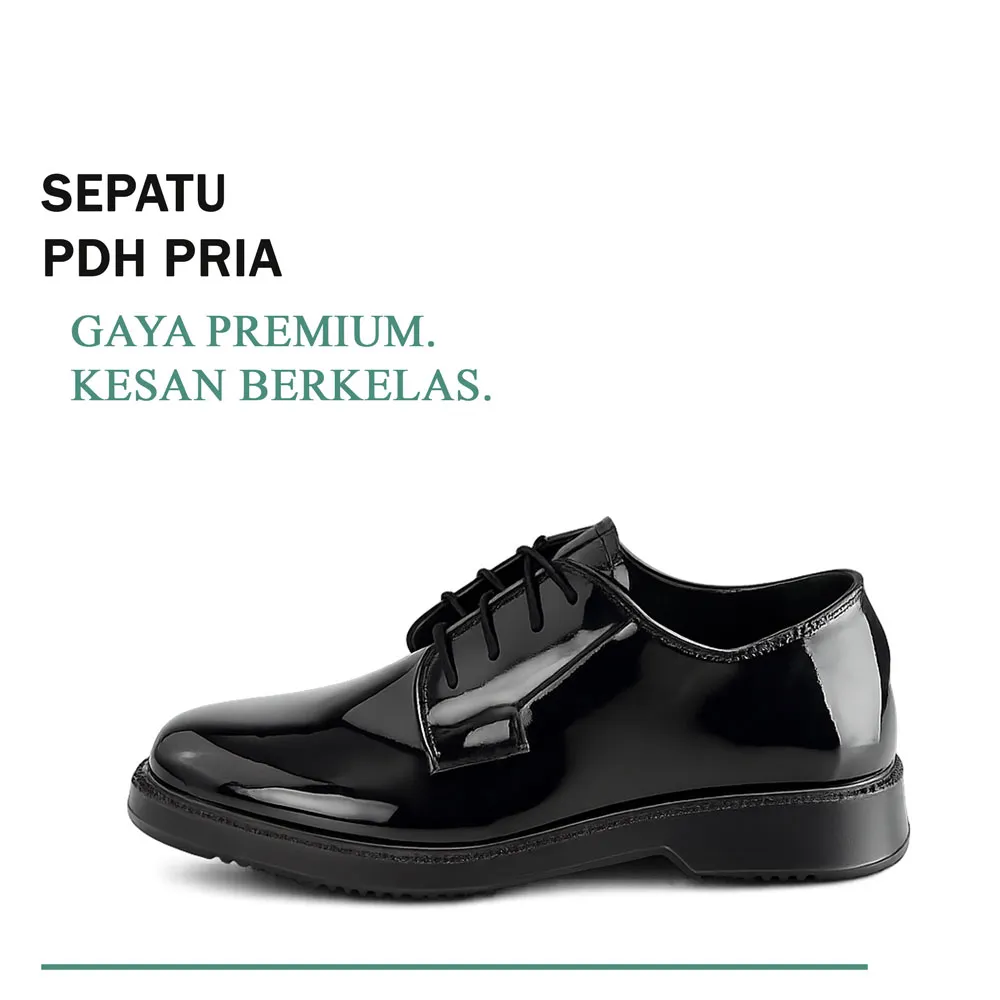 Sepatu PDH produksi Pengrajin Cibaduyut